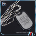 Zinc alloy die casting metal dog tag